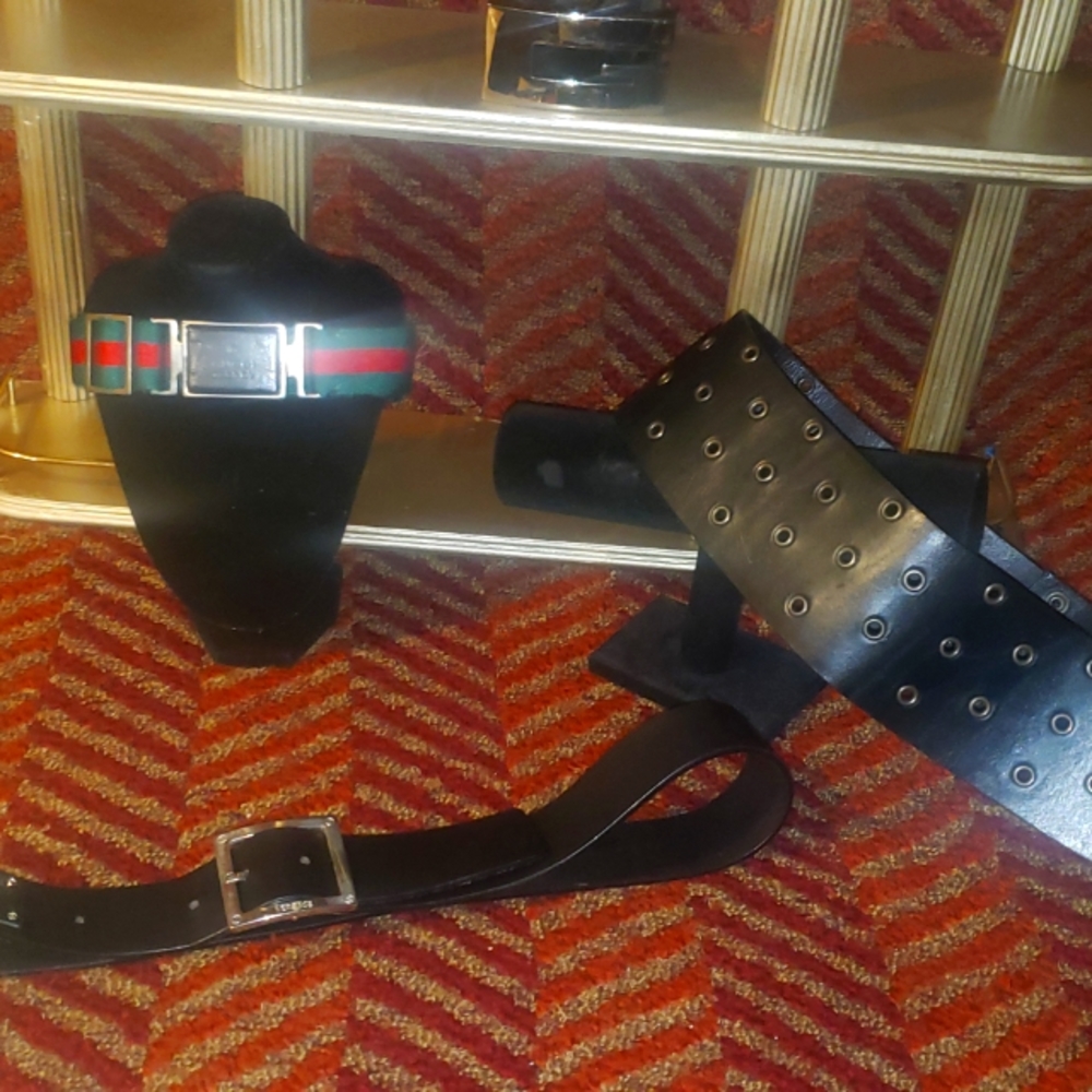 Men's TOP VINTAGE Designer Belt/Waist Wear Individual Pieces or Complete Bundle